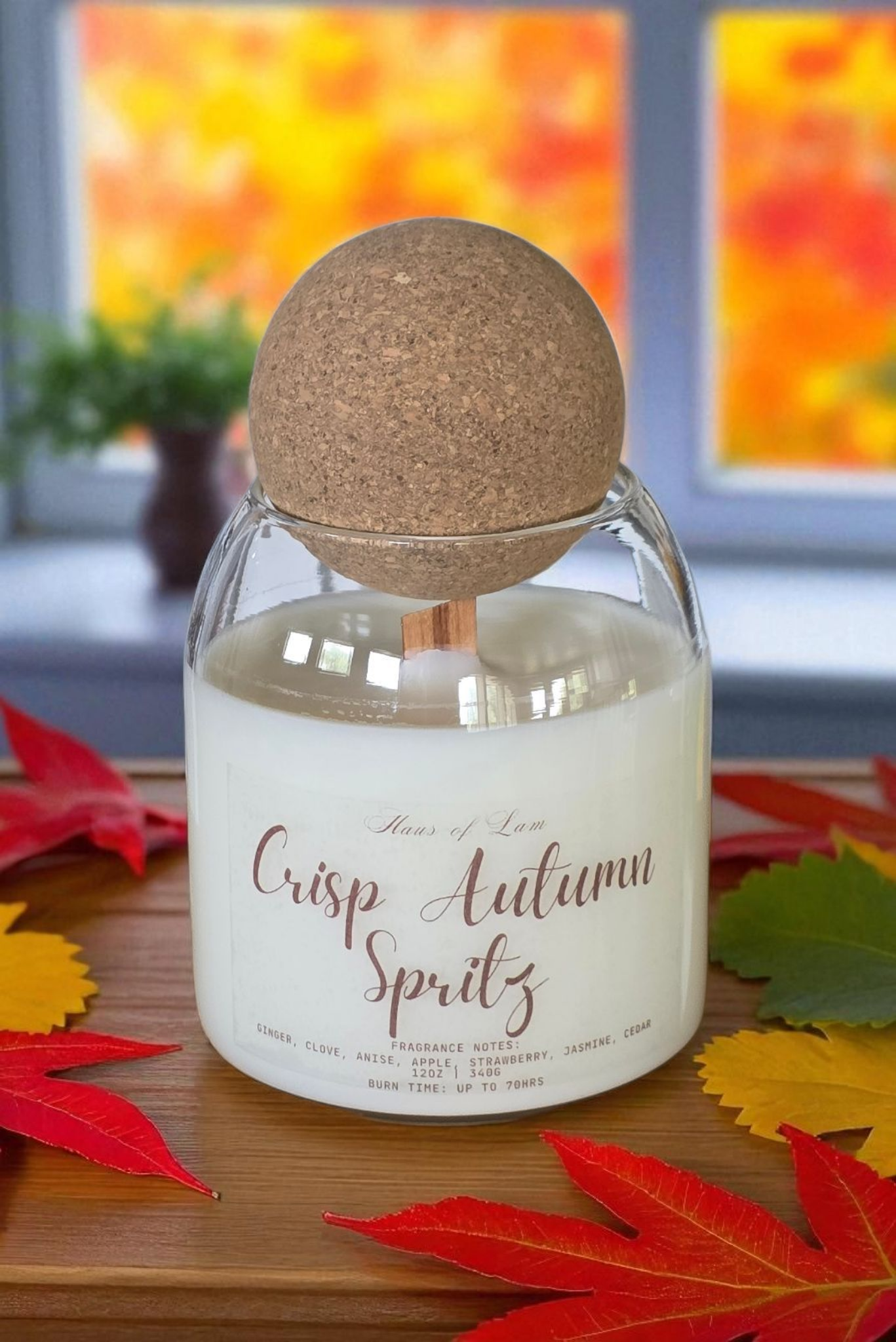 Crisp Autumn Spritz Scented Candle