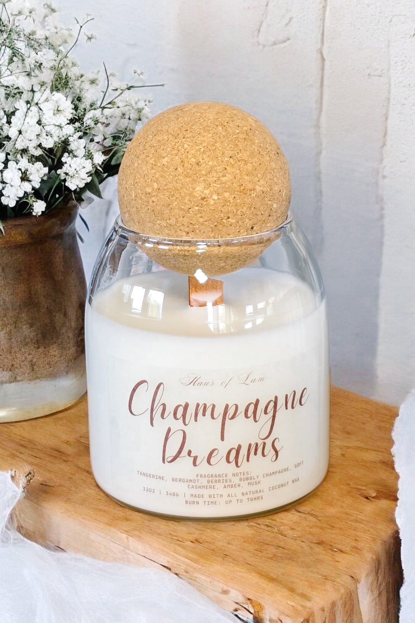 Champagne Dreams Scented Candle