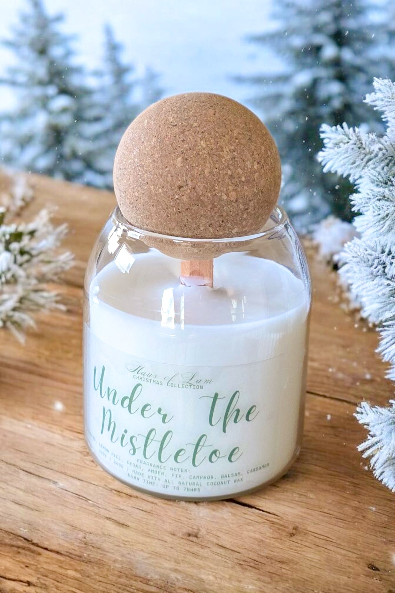 Under The Mistletoe Scented Candle