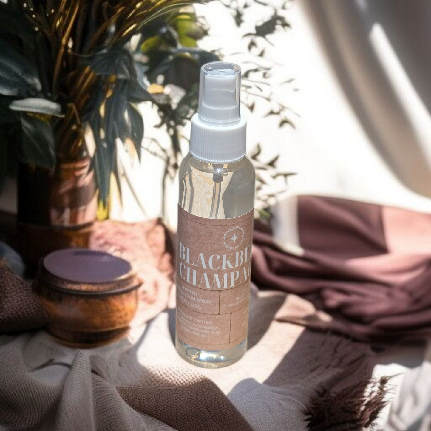 Blackberry Champagne Scented Room/Linen Spray
