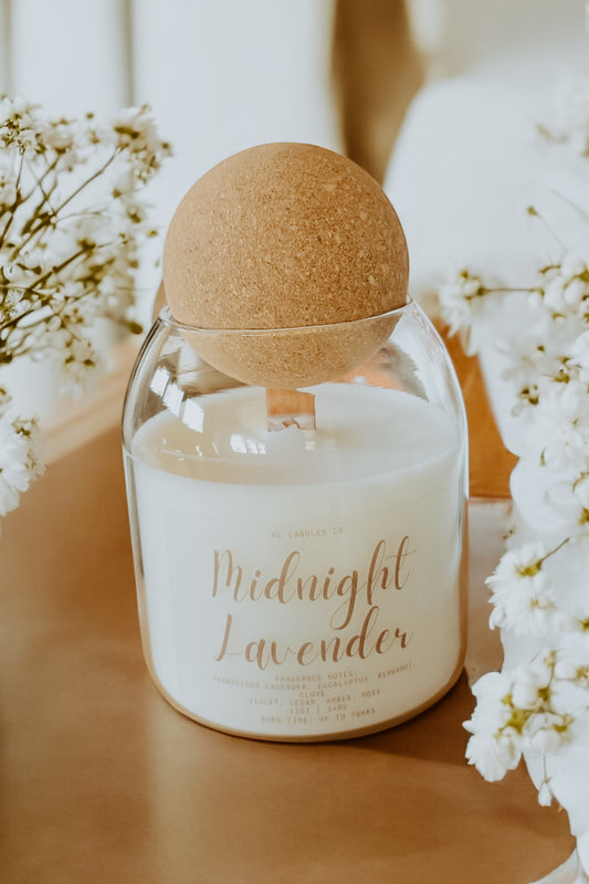 Midnight Lavender Scented Candle