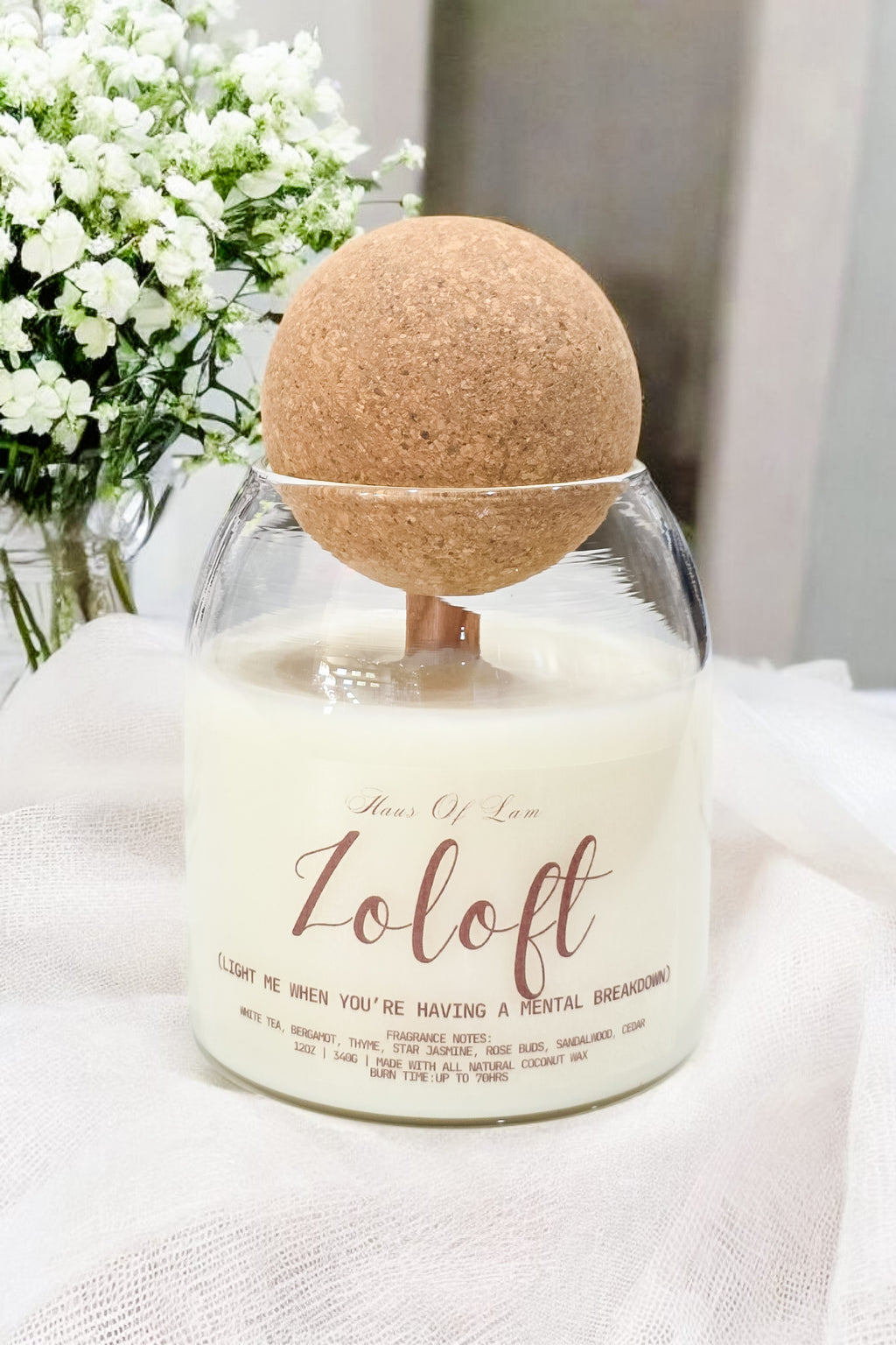 Zoloft Scented Candle