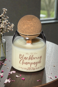 Blackberry Champagne Scented Candle