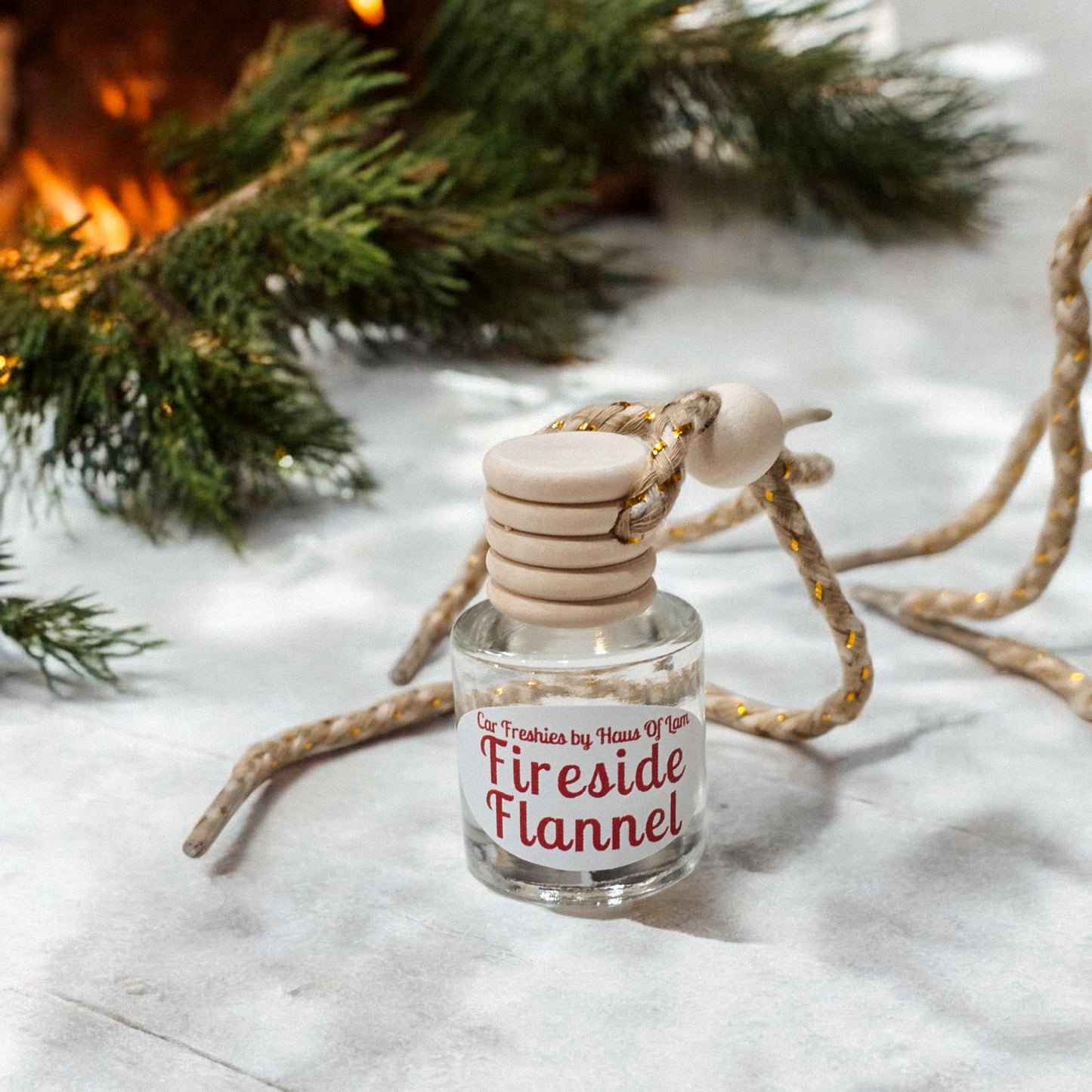 Fireside Flannel Car Freshie