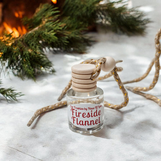 Fireside Flannel Car Freshie