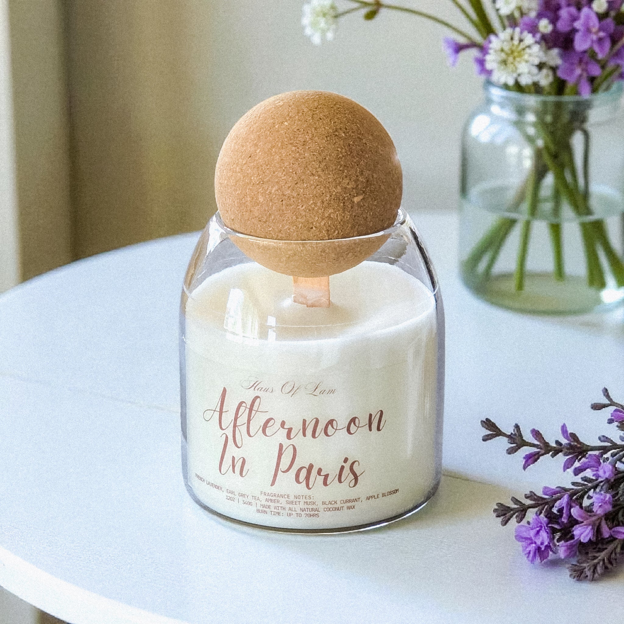 Afternoon In Paris Scented Candle