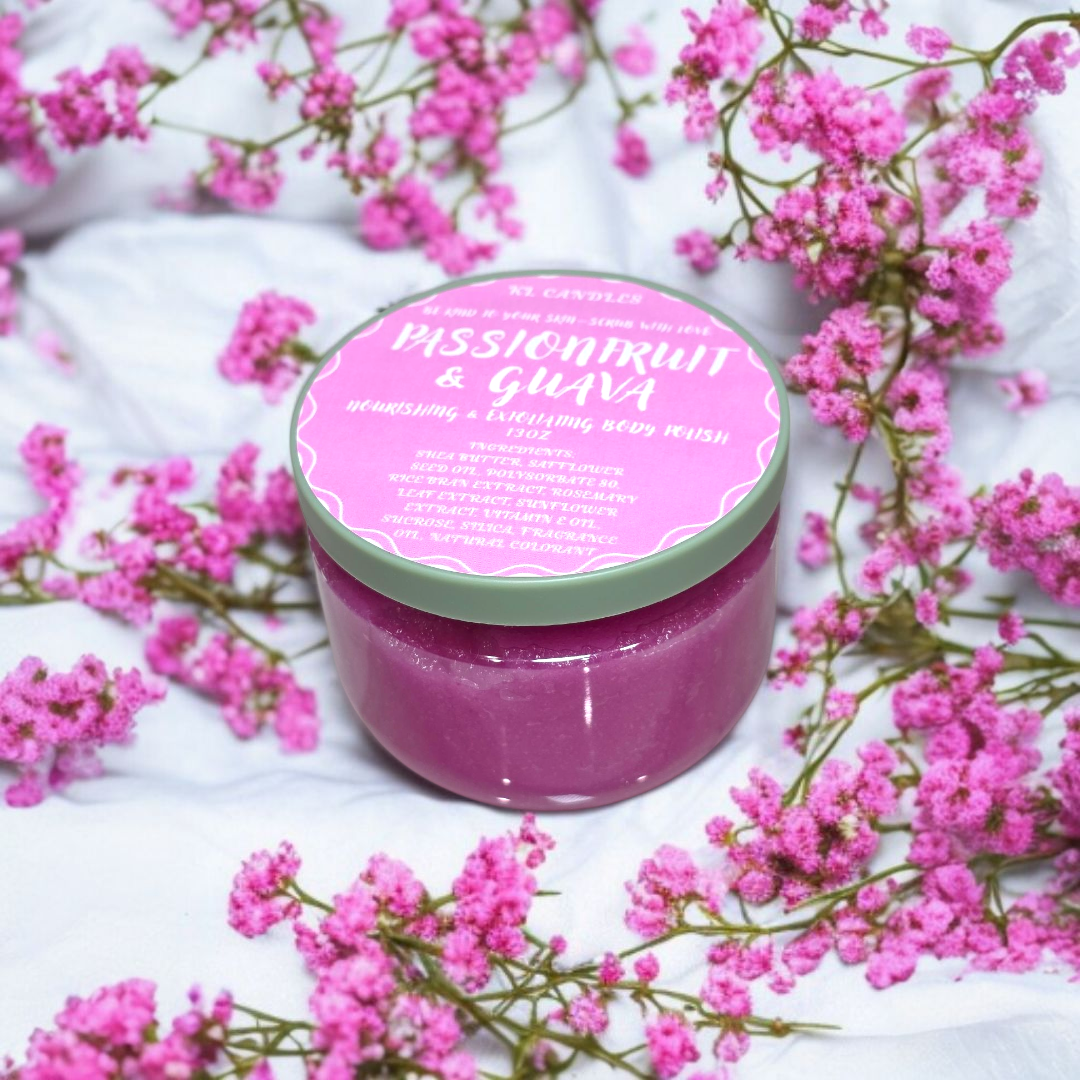 Passionfruit & Guava Body Polish (Nourishing & Exfoliating)