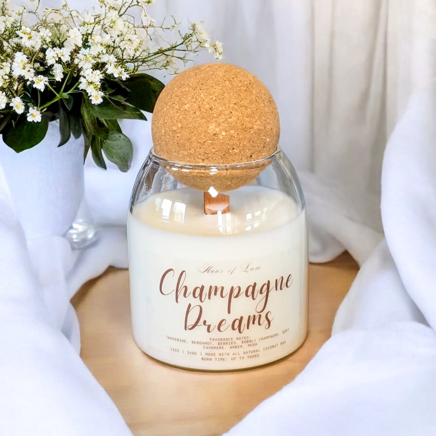 Champagne Dreams Scented Candle