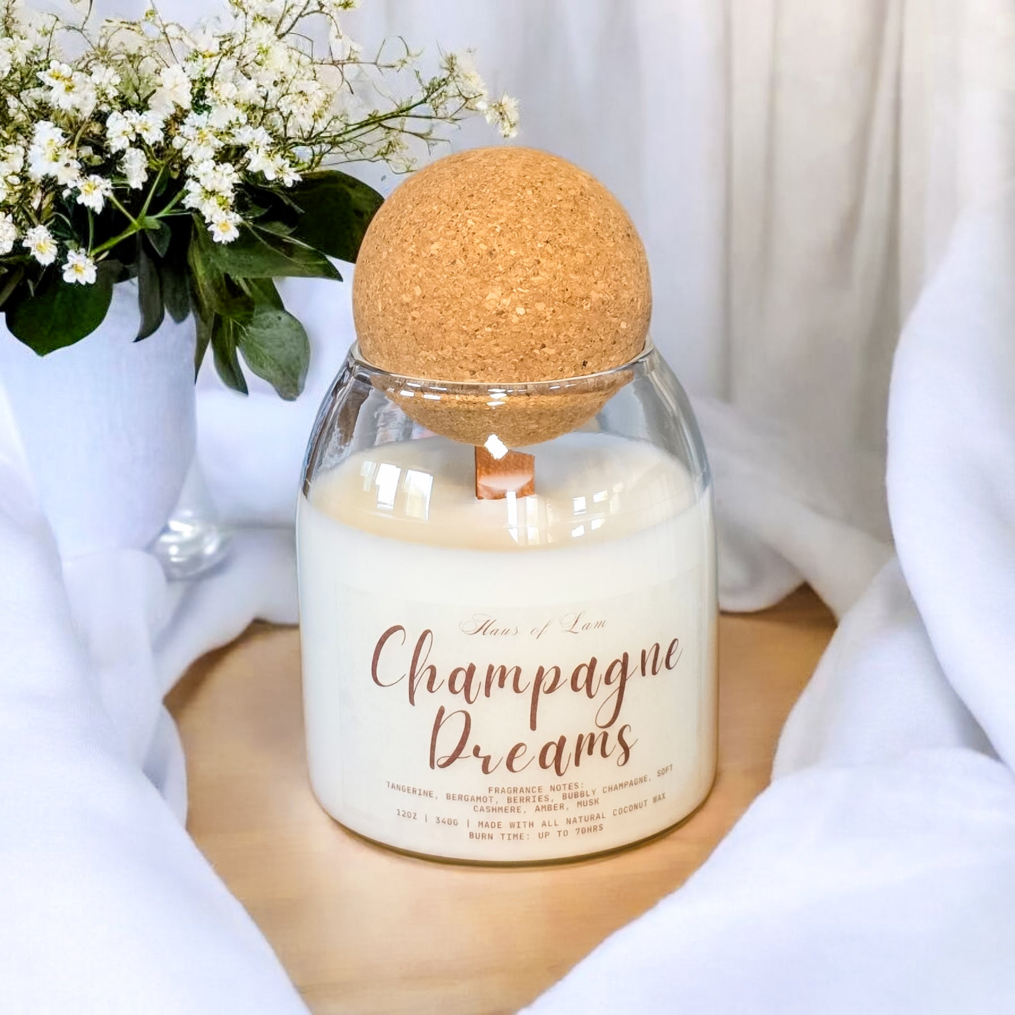 Champagne Dreams Scented Candle
