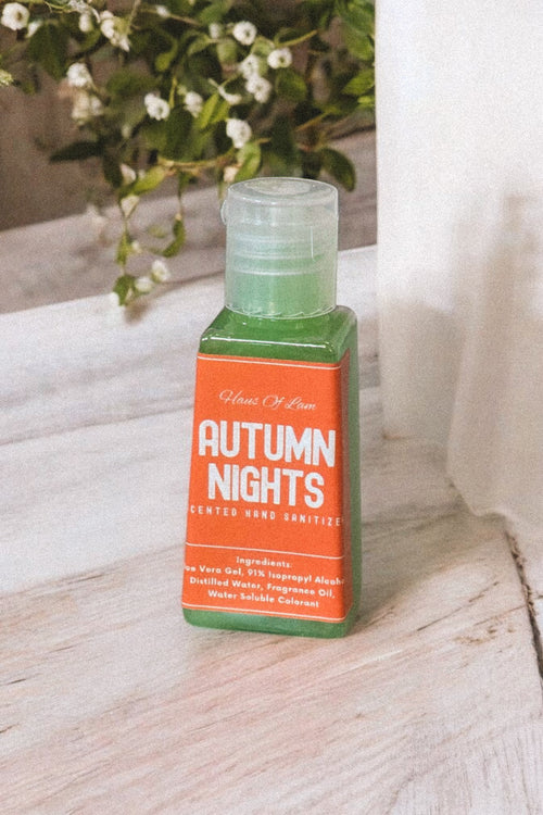 Autumn Nights hand sanitizer