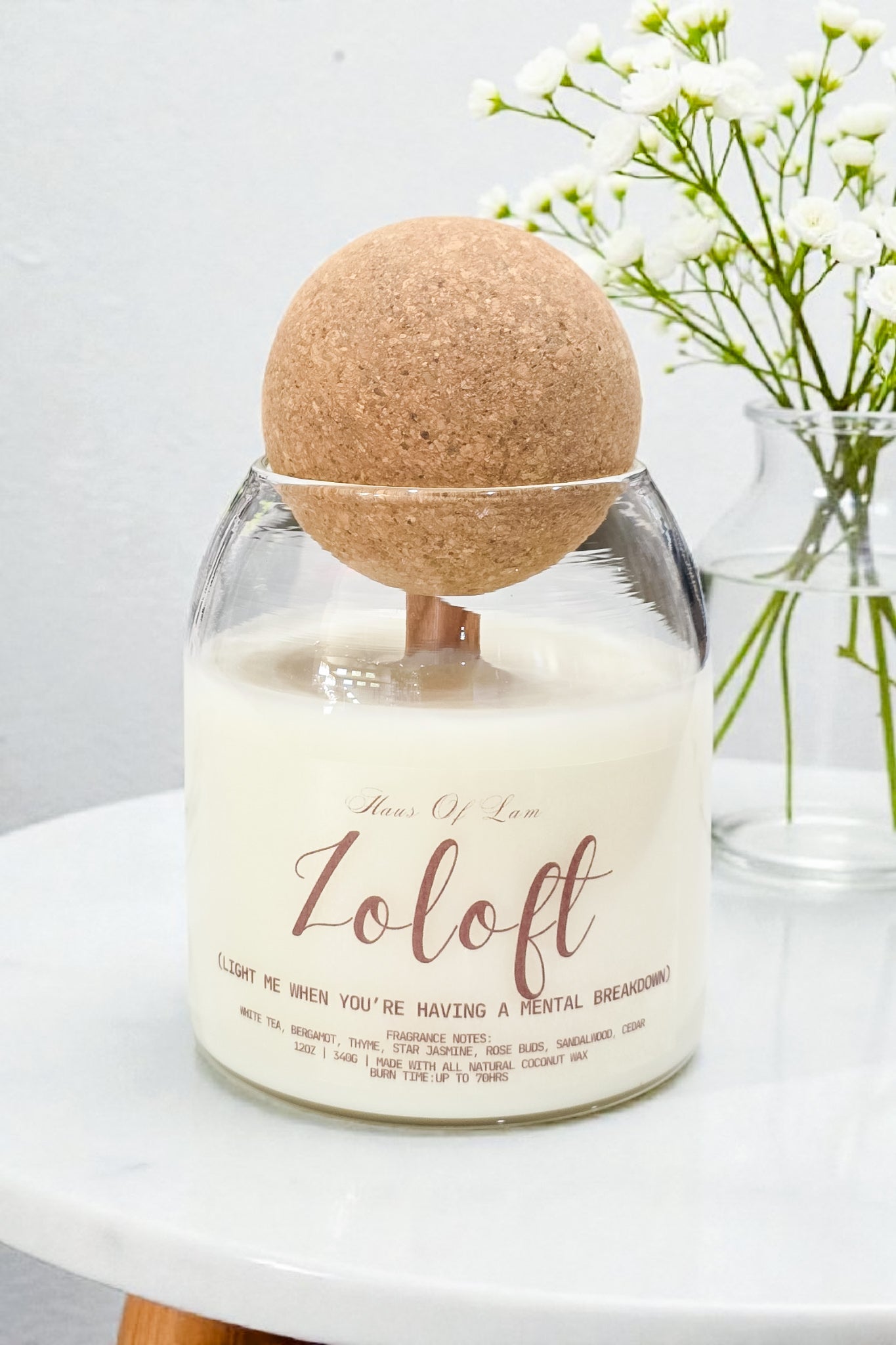 Zoloft Scented Candle