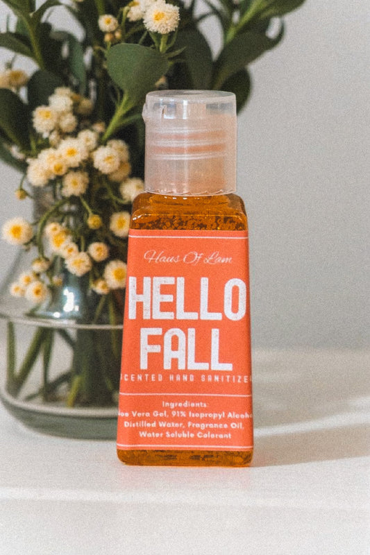 Hello Fall Hand Sanitizer