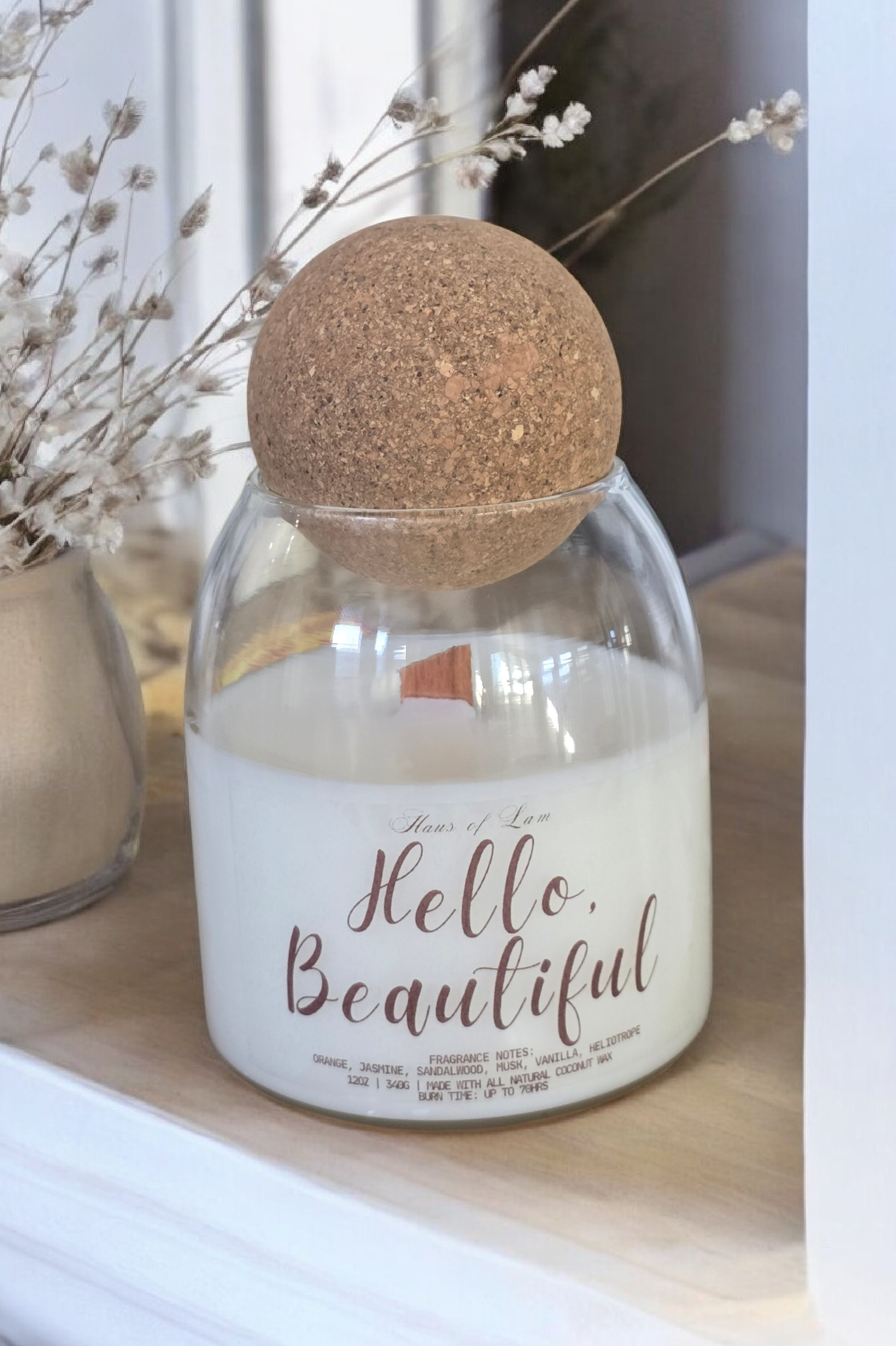 Hello Beautiful Scented Candle