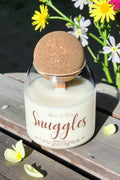 Snuggles scented candle
