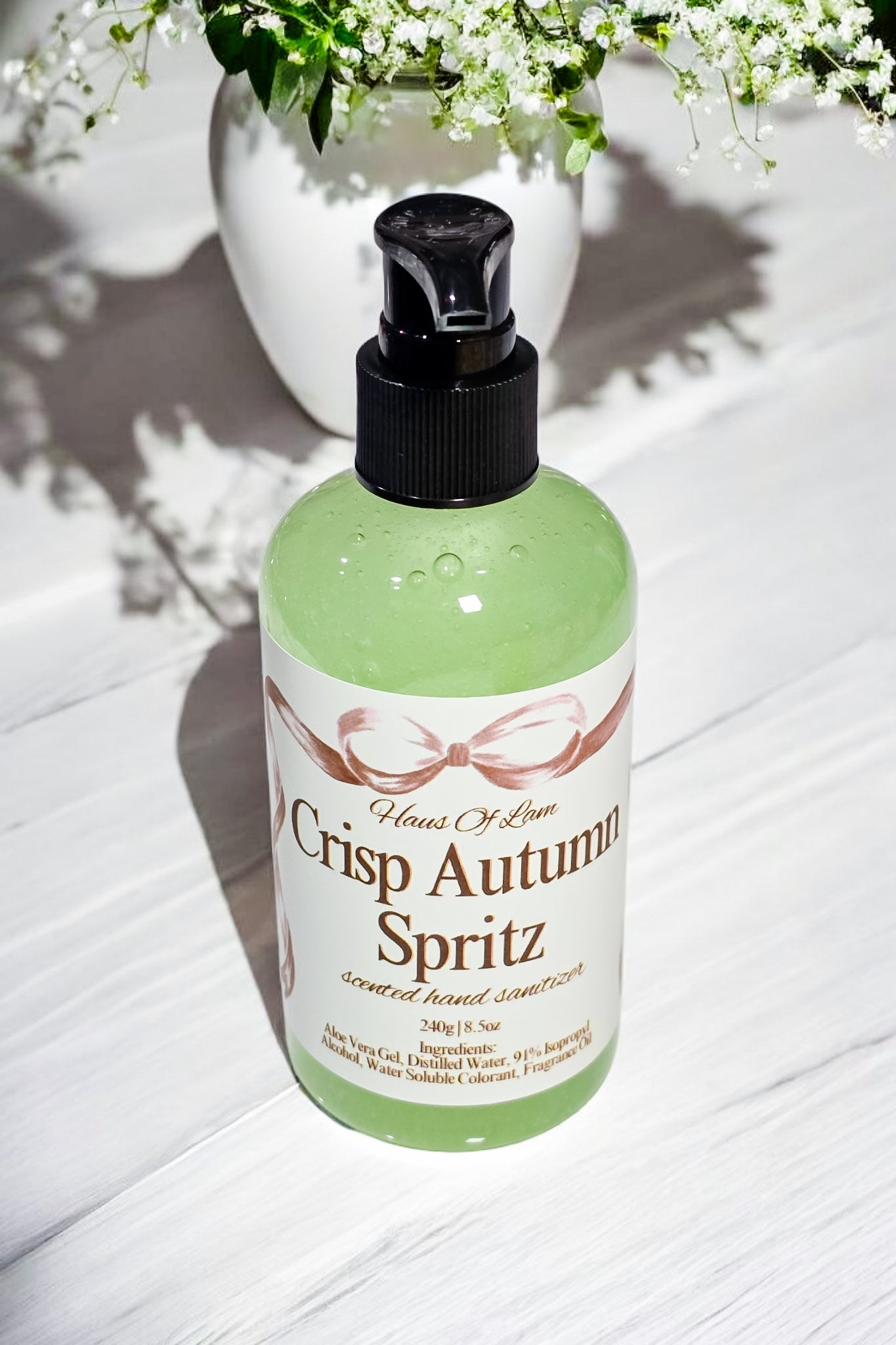 8oz Crisp Autumn Spritz Hand Sanitizer – Haus Of Lam