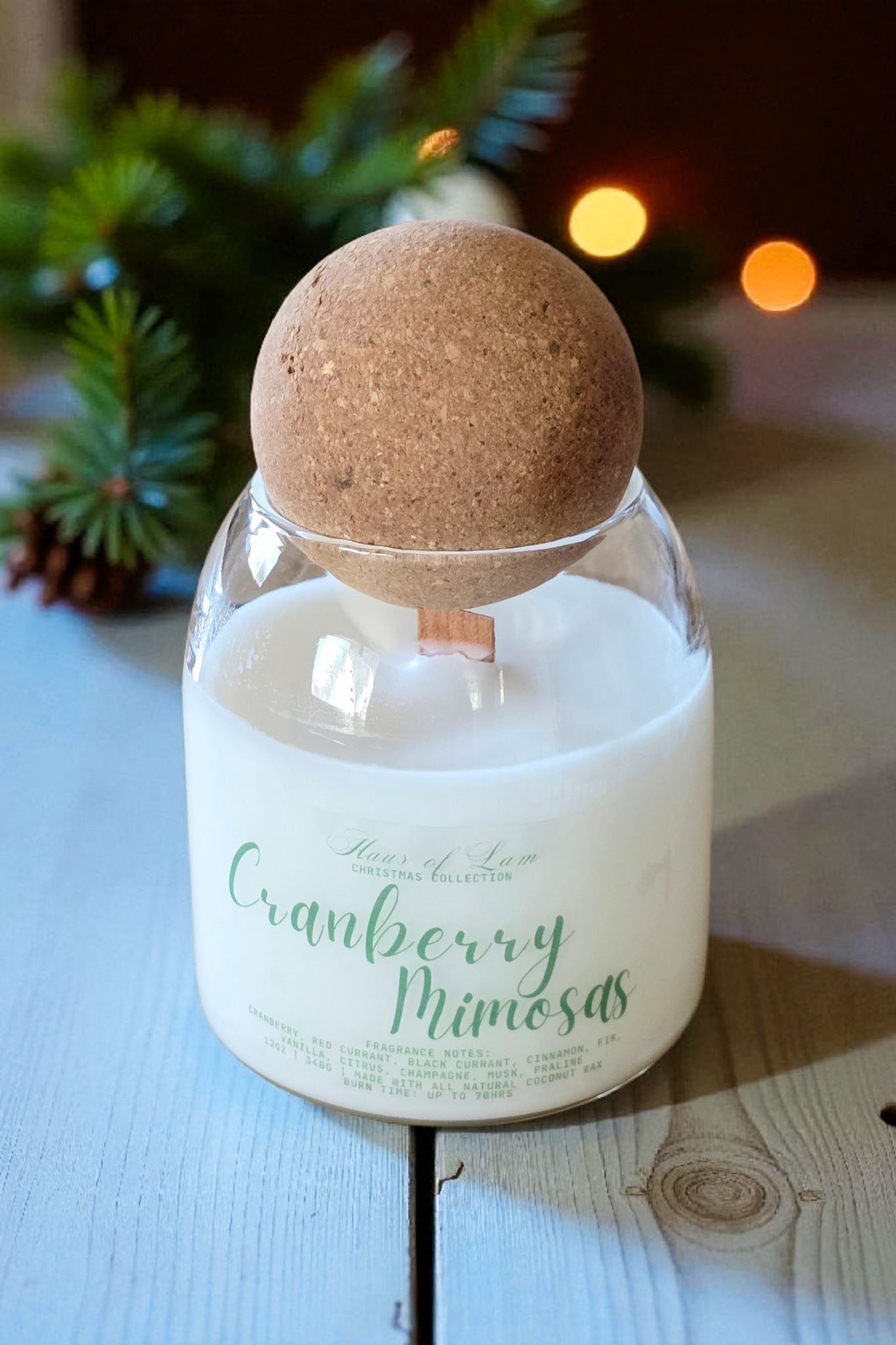 Cranberry Mimosas Scented Candle