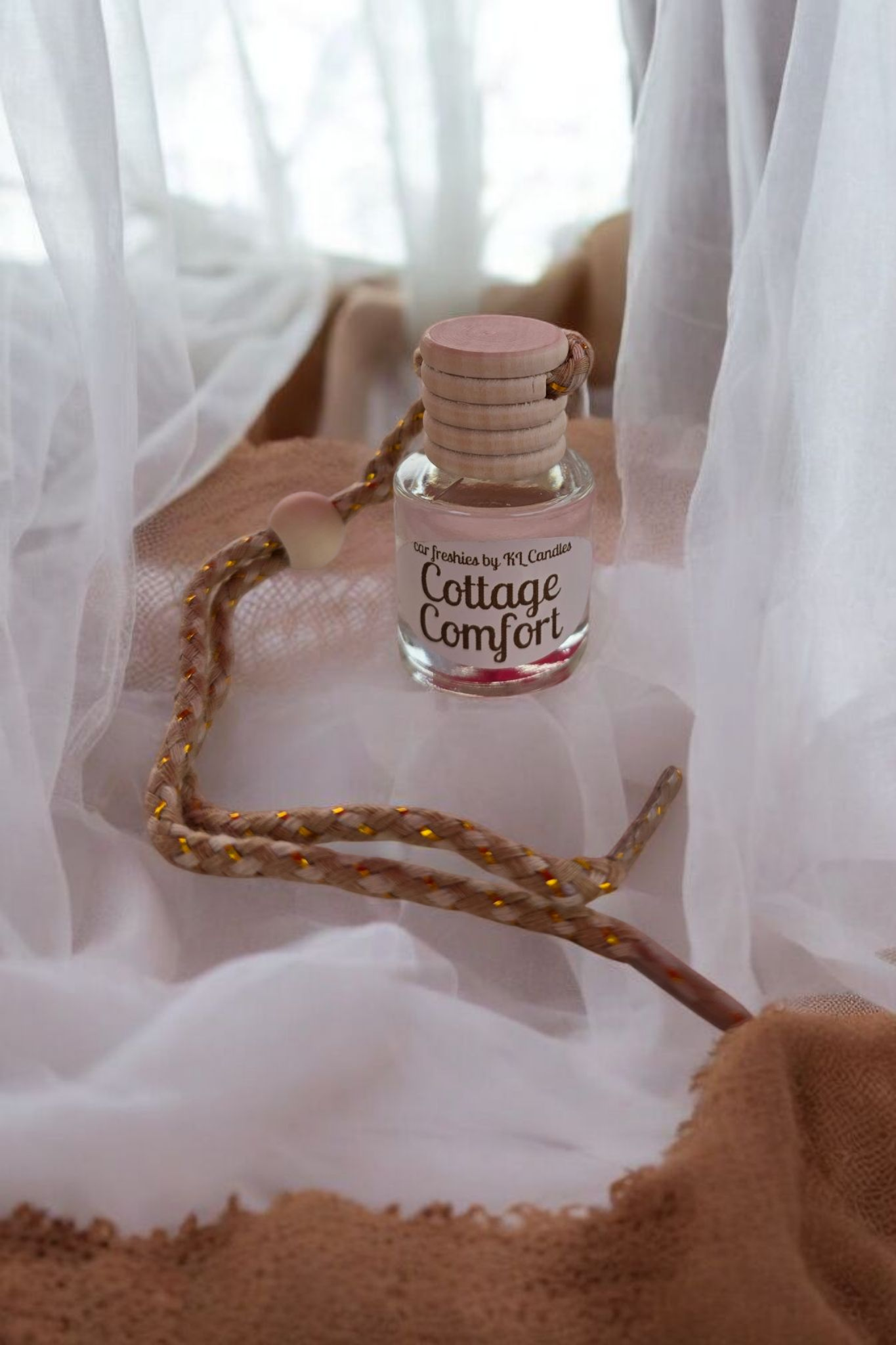 Cottage Comfort Scented Car Freshie