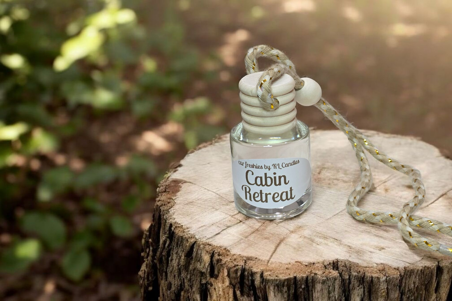 Cabin Retreat Scented Car Freshie